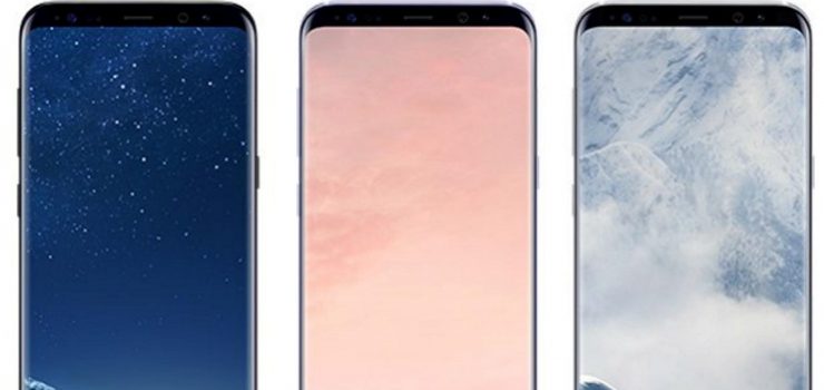 galaxy s8 scatola colori