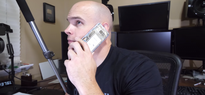 Galaxy S8 cover trasparente