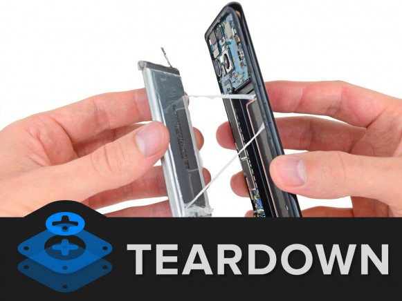 Galaxy S8 teardown batteria