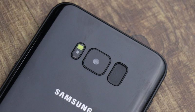 Samsung Galaxy S8 lettore impronte