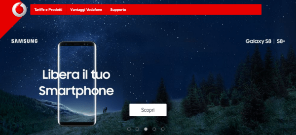 galaxy s8 vodafone