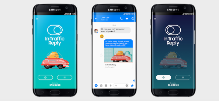 in-traffic reply samsung