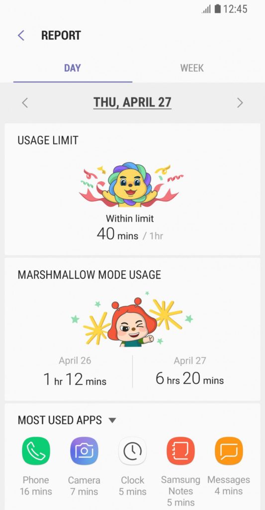 Parental Control Samsung app