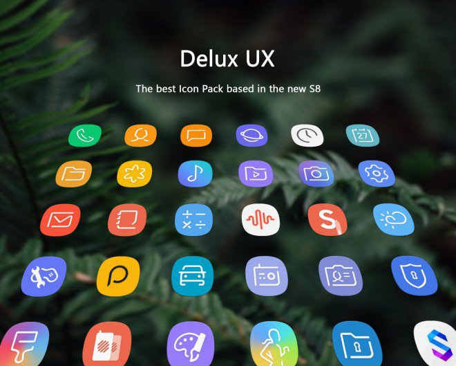 Samsung Galaxy S8 icon pack