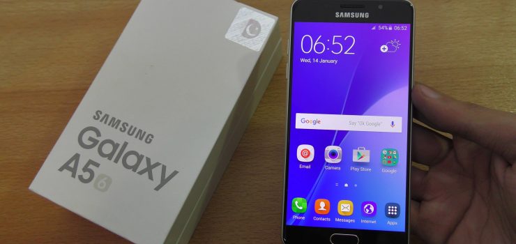 android nougat galaxy a5 2016