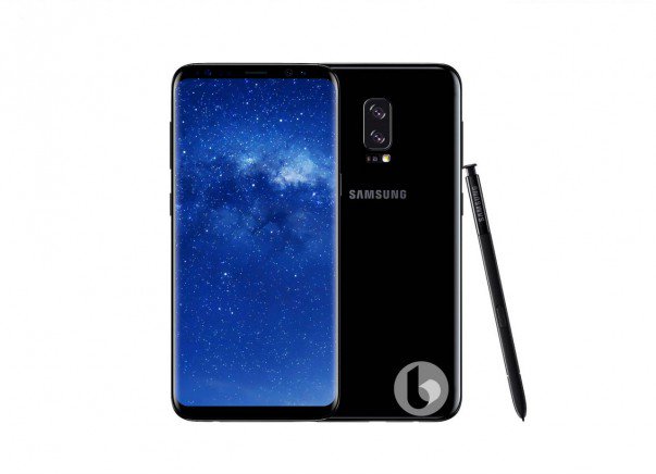 Samsung Galaxy Note 8 render 6 versione 1