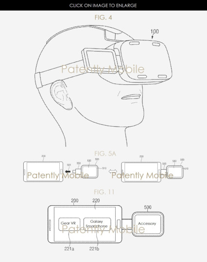 Samsung Gear VR trackpad interattivo
