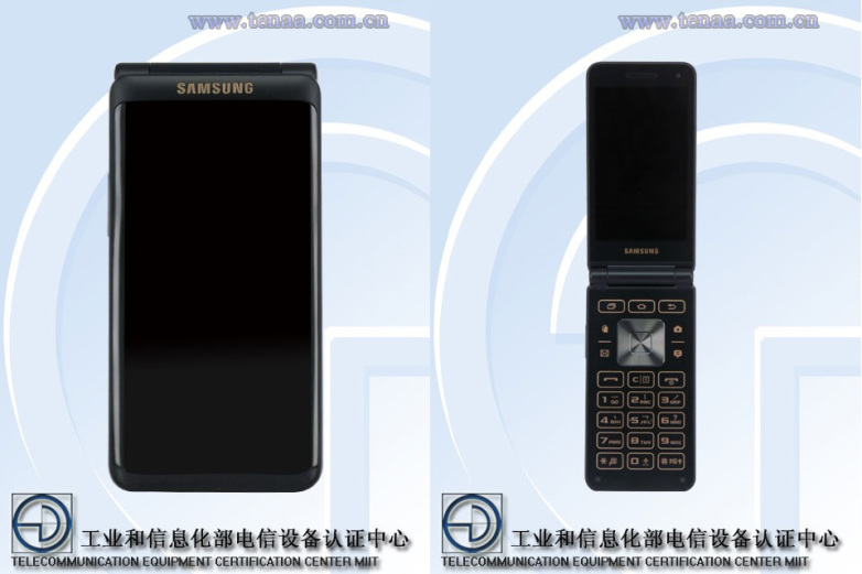 samsung smartphone a conchiglia flip phone