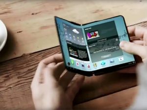 Samsung Galaxy X smartphone pieghevole