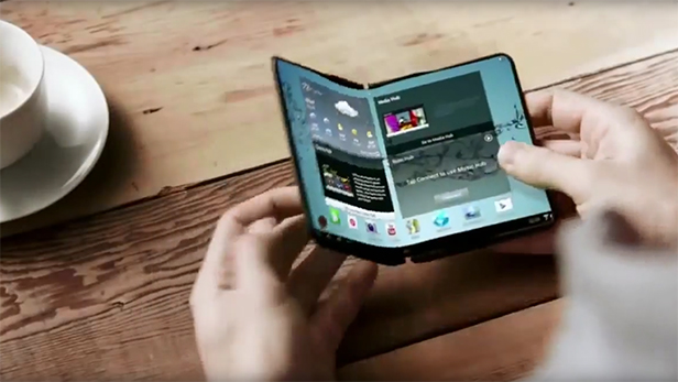 Samsung Galaxy X smartphone pieghevole